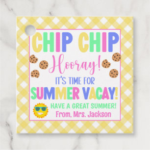 Étiquettes Cadeau Chip Chip Hooray Il est temps pour le traitement V