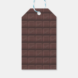 Étiquettes-cadeau chocolat au lait