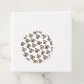 Étiquettes Cadeau Chocolat Labrador Retriever Chien Motif (En situation)