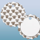 Étiquettes Cadeau Chocolat Labrador Retriever Chien Motif