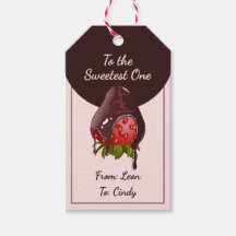 Chocolate Dip Strawberry To the Sweetest One Pink