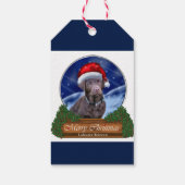 Étiquettes-cadeau Chocolate Labrador (Dos)