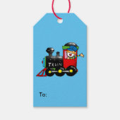 Étiquettes-cadeau choo choo train garçon (Devant)