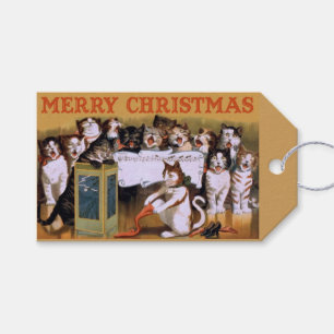 Étiquettes-cadeau Chorale de Noël