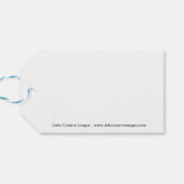 Étiquettes-cadeau Chouette dorée (Dos Horizontal)