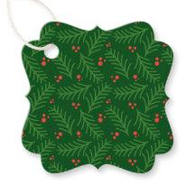 Christmas Greenery Berries Artisan Modern Holiday