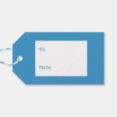 Étiquettes-cadeau Christmas Shane l'âne (Dos Horizontal)