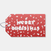 Étiquettes-cadeau Christmas Snowman (Dos (Horizontal))