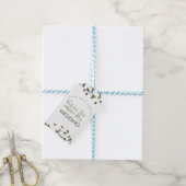 Étiquettes-cadeau Chute Feuille Automne Végétation Merci (Avec de laficelle)