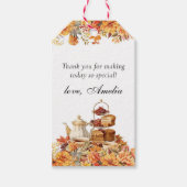 Étiquettes-cadeau Chute Floral Tea Party Merci Favoriser (Devant)