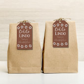 Étiquettes-cadeau Cielito Lindo Talavera Baby shower mexicain Fiesta