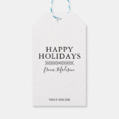 Étiquettes-cadeau Cindy Lou Who and Max on a Present (Dos)