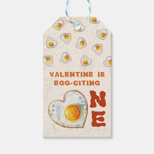 Étiquettes-cadeau Citation d'oeufs BBQ BBQ premier anniversaire (Devant)