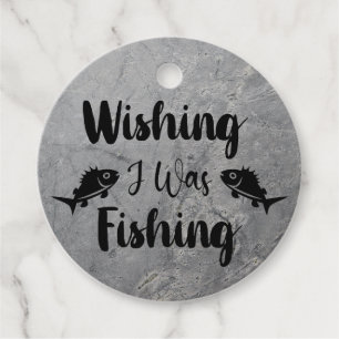Étiquettes Cadeau Citation drôle sur le souhait de pêcher