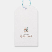 Étiquettes-cadeau Citations de pain de Nikoli Berdyaev (Dos)