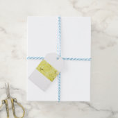 Étiquettes-cadeau Citron 2 (Avec de laficelle)