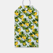 Étiquettes-cadeau Citron Citrus Fruit Lemoncello (Dos)