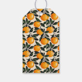Étiquettes-cadeau Citron Orange Joyeux (Dos)