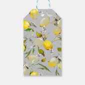 Étiquettes-cadeau citrons aquarelle 19 (Dos)