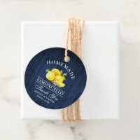 Citrons Bleu Bois Limoncello Merci Twin Tags