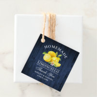 Citrons Blue Wood Limoncello Merci Carré Twine