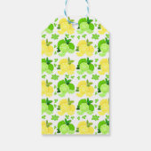 Étiquettes-cadeau Citrons citrons | tranches de citron vert (Dos)