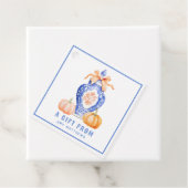 Étiquettes Cadeau Citrouille d'automne | Ginger Jar Personnalisé (En situation)