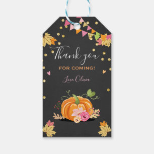 Étiquettes-cadeau Citrouille Favoriser Tags Automne Feuilles Automne