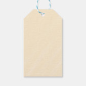 Étiquettes-cadeau Citrouille Patch Anniversaire (Dos)