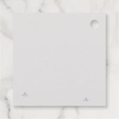 Étiquettes Cadeau Civil Ceremony Registration  (Dos)