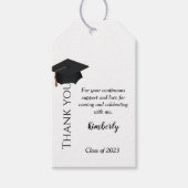 Étiquettes-cadeau Classe de 2023 merci Graduation party Cadeau (Devant)