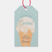 Étiquettes-cadeau Classe Scoop la plus froide Valentine's Day (Devant)