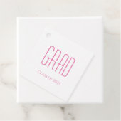 Étiquettes Cadeau Classe simple de 2025 Graduation Party (En situation)