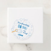 Étiquettes Cadeau Classe Valentines Bubble Faveurs (En situation)