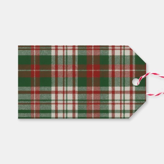 Étiquettes-cadeau Classic Christmas (Devant (Horizontal))