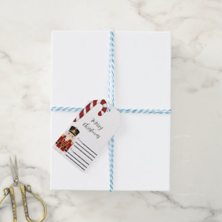 Étiquettes-cadeau Classic Nutcracker Christmas