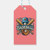Étiquettes-cadeau Classique Baseball Essentials / Stylish Retro Lege (Dos)