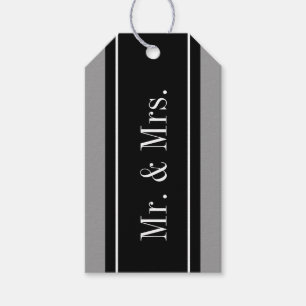 Étiquettes-cadeau Classy - Marite - M. et Mme - marque cadeau de fav