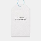 Étiquettes-cadeau Client d'appréciation du coeur de l'entreprise (Dos)