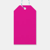Étiquettes-cadeau Client Merci simple (Dos)