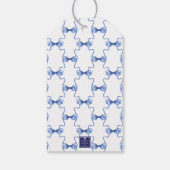 Étiquettes-cadeau Cloches de Noël ou de mariage à l'aquarelle (Dos)