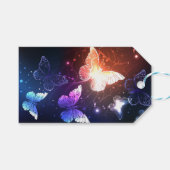Étiquettes-cadeau Clowing Night Butterflies (Devant (Horizontal))