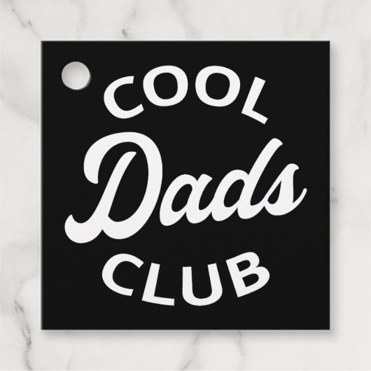 Étiquettes Cadeau Club cool Dads I (Devant)
