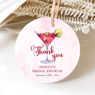 Étiquettes Cadeau Cocktails Brunch & Bubbly Enterrement de Vie de Je