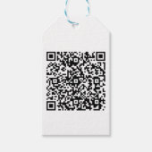 Étiquettes-cadeau Code QR (Devant)