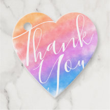 Coeur arc-en-ciel plein de joie Mariage