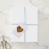 Étiquettes-cadeau Cœur de fruit (Avec de laficelle)