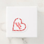 Étiquettes Cadeau Coeur sucre de canne (En situation)