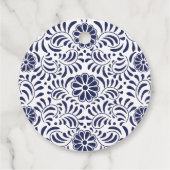 Étiquettes Cadeau Coeur Talavera mexicain (Dos)