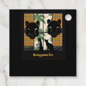 Étiquettes Cadeau Coeurs de pomme (Dos)